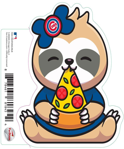 Fan Creations Decal Chicago Cubs 3in Decal - Sloth