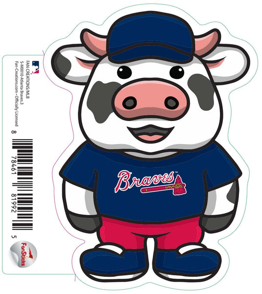 Fan Creations Decal Atlanta Braves-MLB - 3inch Decal