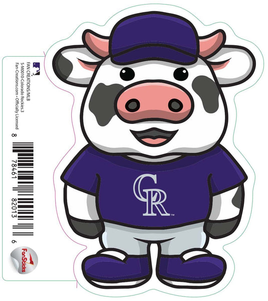 Fan Creations Decal Colorado Rockies-MLB - 3inch Decal