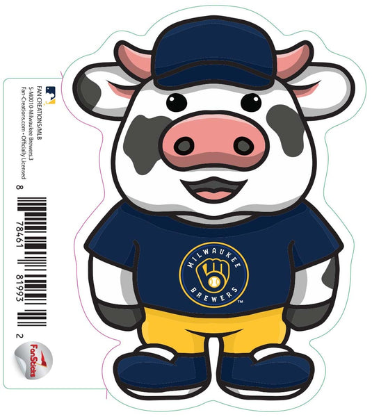 Fan Creations Decal Milwaukee Brewers-MLB - 3inch Decal