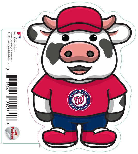 Fan Creations Decal Washington Nationals-MLB - 3inch Decal