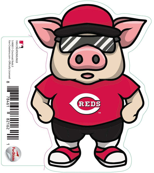 Fan Creations Decal Cincinnati Reds-MLB - 3inch Decal