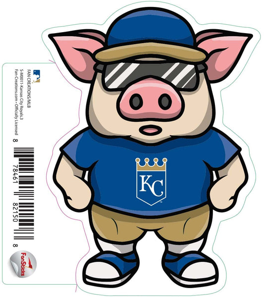 Fan Creations Decal Kansas City Royals-MLB - 3inch Decal