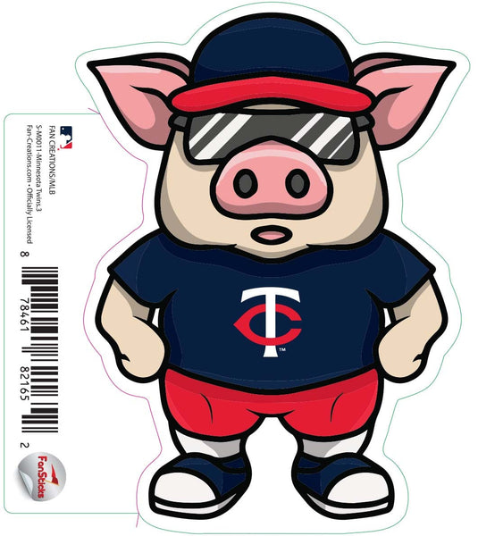 Fan Creations Decal Minnesota Twins-MLB - 3inch Decal