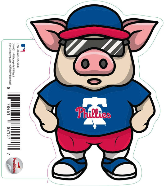 Fan Creations Decal Philadelphia Phillies-MLB - 3inch Decal