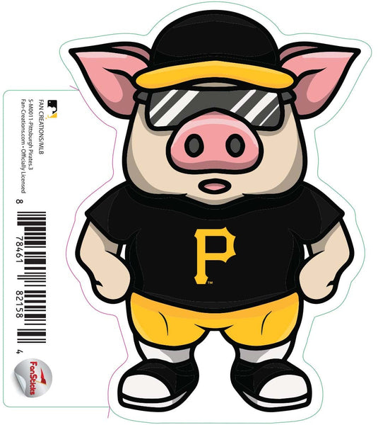 Fan Creations Decal Pittsburgh Pirates-MLB - 3inch Decal