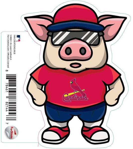 Fan Creations Decal St Louis Cardinals-MLB - 3inch Decal