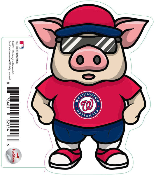 Fan Creations Decal Washington Nationals-MLB - 3inch Decal
