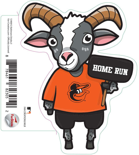 Fan Creations Decal Baltimore Orioles-MLB - 3inch Decal