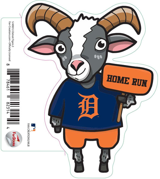 Fan Creations Decal Detroit Tigers-MLB - 3inch Decal
