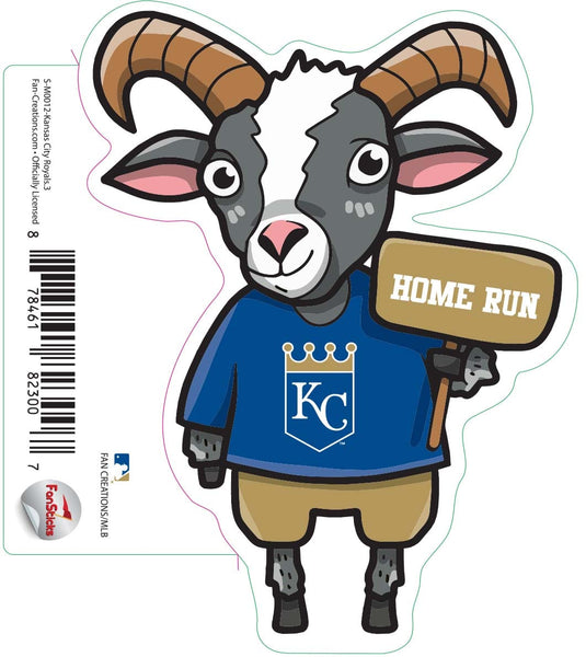 Fan Creations Decal Kansas City Royals-MLB - 3inch Decal