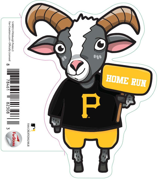 Fan Creations Decal Pittsburgh Pirates-MLB - 3inch Decal