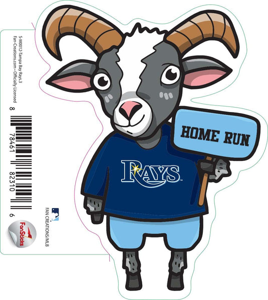 Fan Creations Decal Tampa Bay Rays-MLB - 3inch Decal