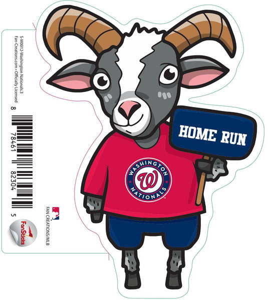 Fan Creations Decal Washington Nationals-MLB - 3inch Decal