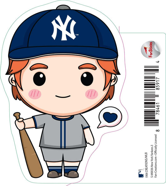 Fan Creations Decal Philadelphia Phillies-MLB - 3inch Decal