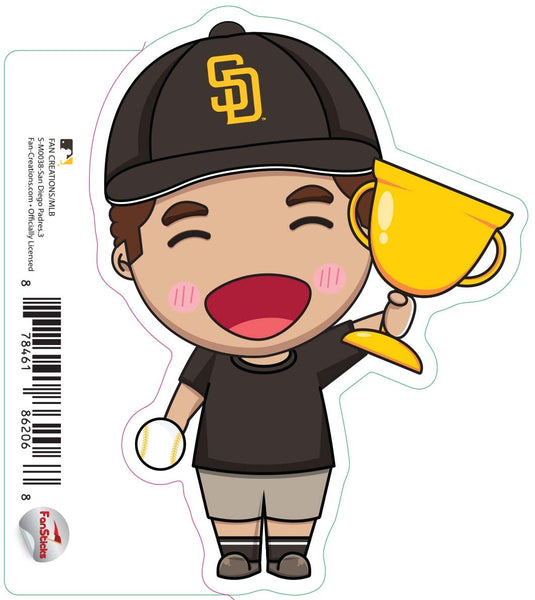 Fan Creations Decal San Francisco Giants-MLB - 3inch Decal