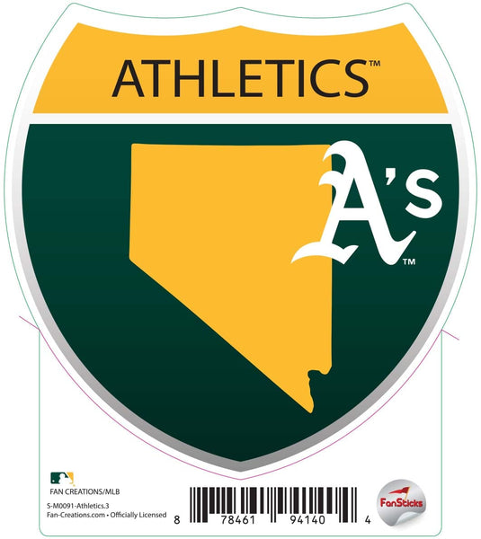 Fan Creations Decal Atlanta Braves-MLB - 3inch Decal