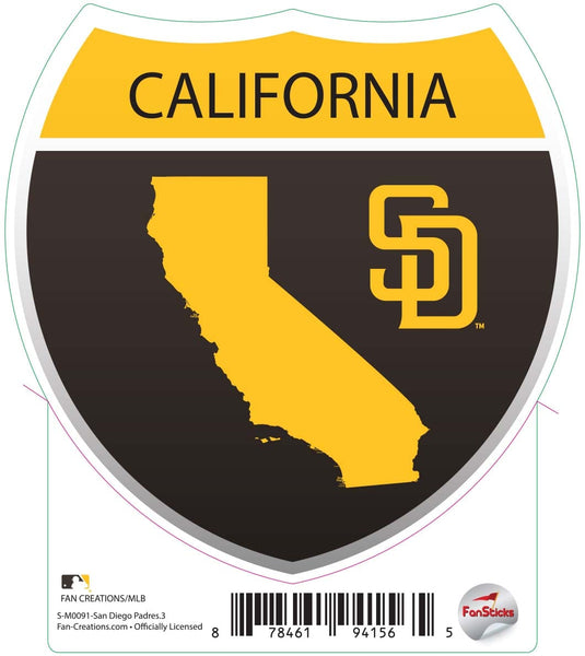 Fan Creations Decal San Francisco Giants-MLB - 3inch Decal