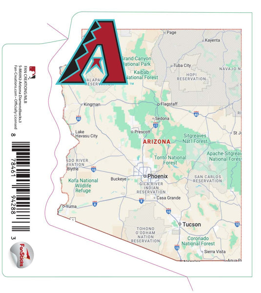 Fan Creations Decal Athletics-MLB - 3inch Decal
