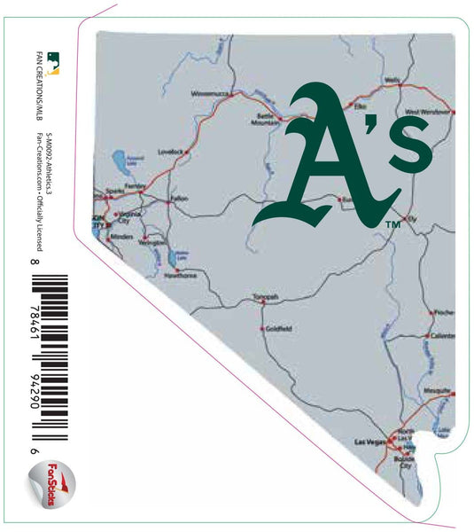 Fan Creations Decal Atlanta Braves-MLB - 3inch Decal