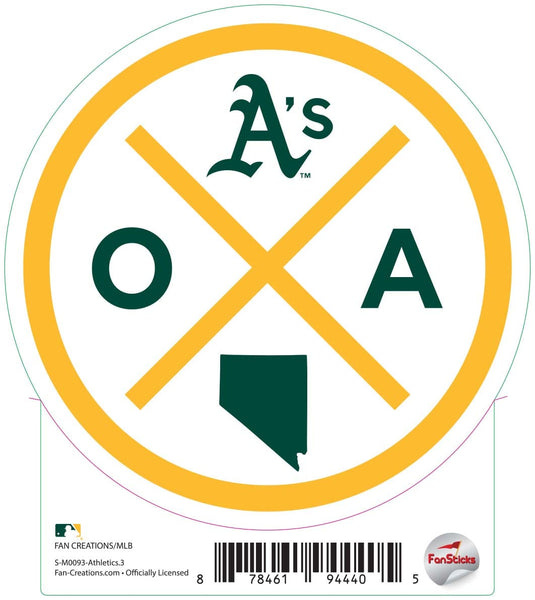 Fan Creations Decal Atlanta Braves-MLB - 3inch Decal