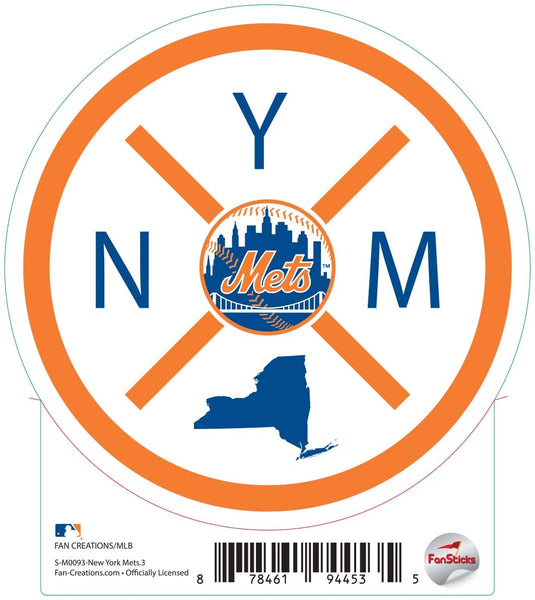 Fan Creations Decal New York Yankees-MLB - 3inch Decal