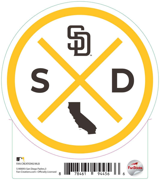 Fan Creations Decal San Francisco Giants-MLB - 3inch Decal