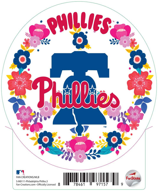 Fan Creations Decal Philadelphia Phillies 3in decal Peace Sign