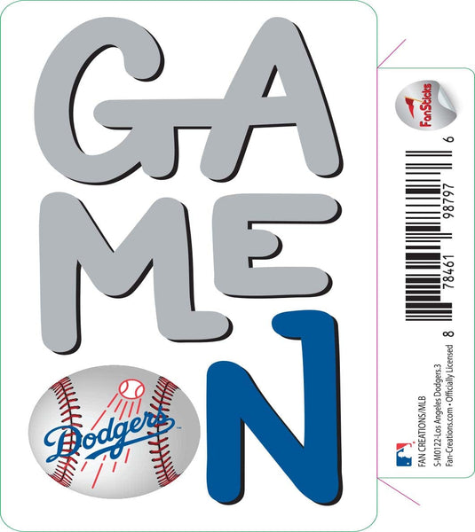 Fan Creations Decal Los Angeles Dodgers-MLB - 3inch Decal