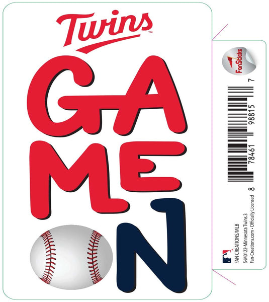 Fan Creations Decal Minnesota Twins-MLB - 3inch Decal