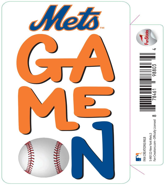 Fan Creations Decal New York Mets-MLB - 3inch Decal