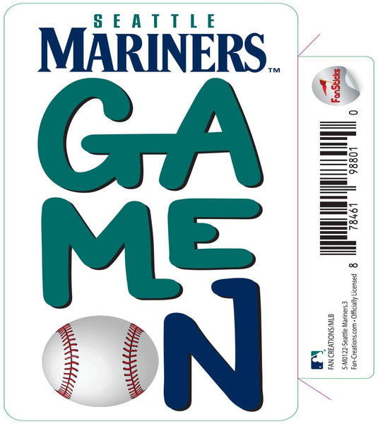 Fan Creations Decal Seattle Mariners-MLB - 3inch Decal