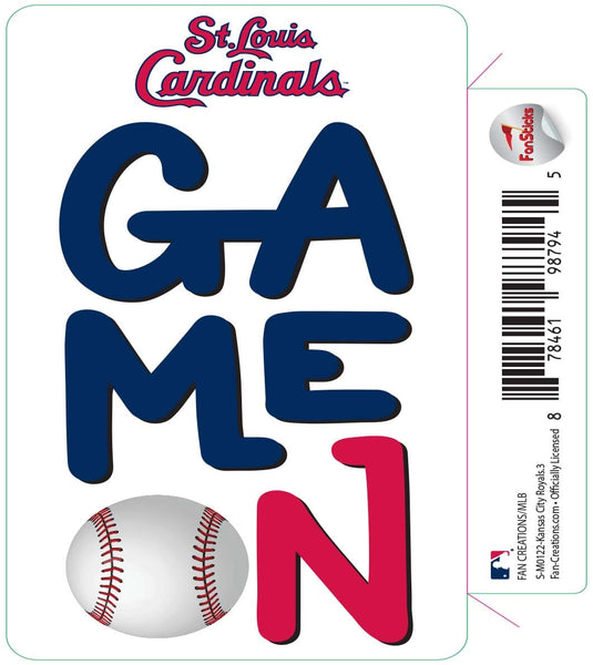 Fan Creations Decal St Louis Cardinals-MLB - 3inch Decal