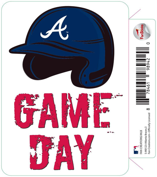 Fan Creations Decal Atlanta Braves-MLB - 3inch Decal