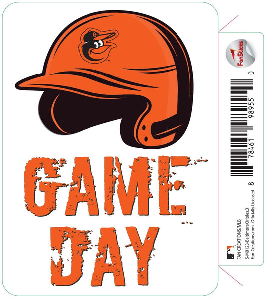 Fan Creations Decal Baltimore Orioles-MLB - 3inch Decal