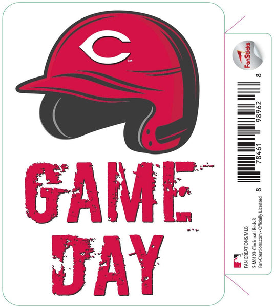 Fan Creations Decal Cincinnati Reds-MLB - 3inch Decal
