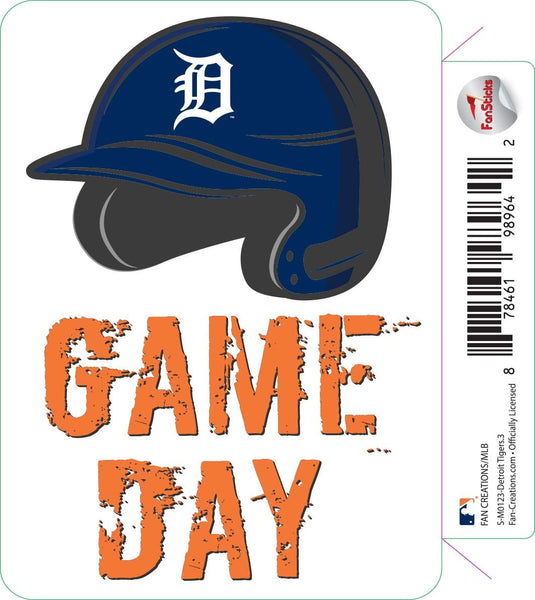 Fan Creations Decal Detroit Tigers-MLB - 3inch Decal