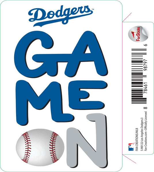 Fan Creations Decal Los Angeles Dodgers-MLB - 3inch Decal