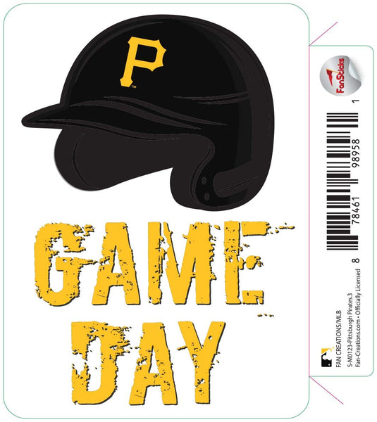 Fan Creations Decal Pittsburgh Pirates-MLB - 3inch Decal