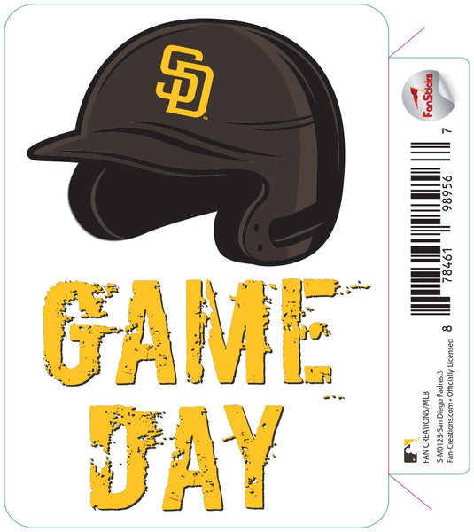 Fan Creations Decal San Diego Padres-MLB - 3inch Decal