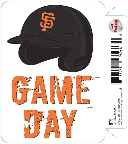 Fan Creations Decal San Francisco Giants-MLB - 3inch Decal