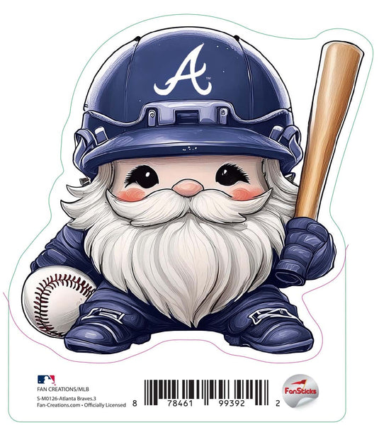 Fan Creations Decal Atlanta Braves-MLB - 3inch Decal