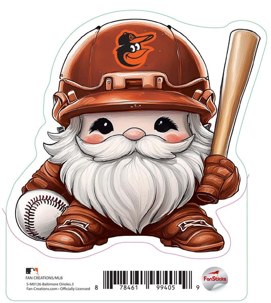 Fan Creations Decal Baltimore Orioles-MLB - 3inch Decal