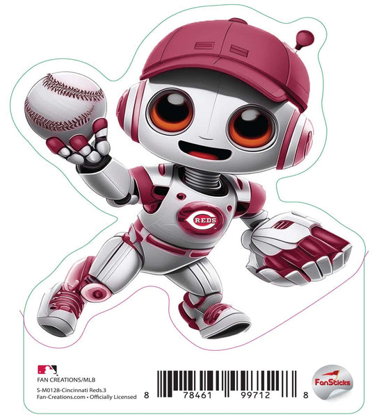 Fan Creations Decal Cincinnati Reds-MLB - 3inch Decal