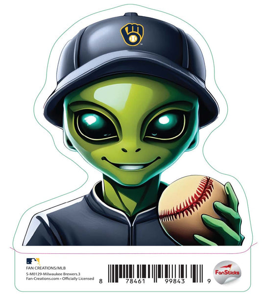 Fan Creations Decal Milwaukee Brewers-MLB - 3inch Decal