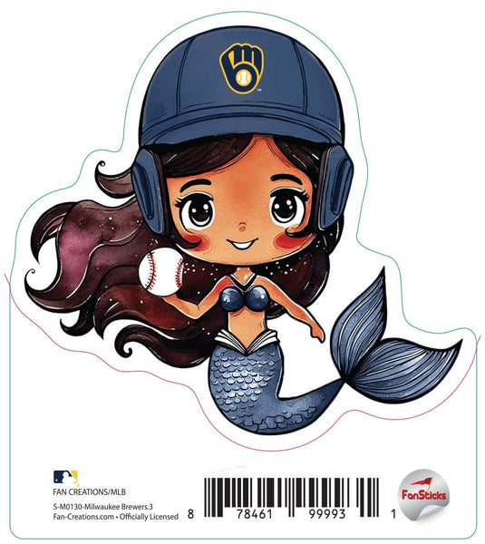 Fan Creations Decal Milwaukee Brewers-MLB - 3inch Decal