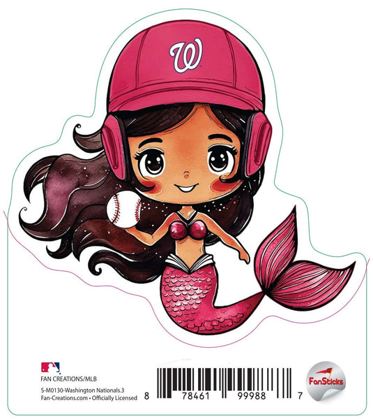 Fan Creations Decal Washington Nationals-MLB - 3inch Decal