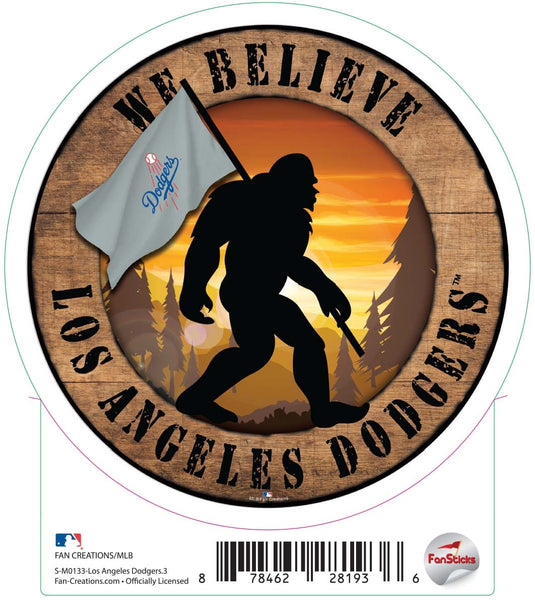 Fan Creations Decal Los Angeles Dodgers-MLB - 3inch Decal