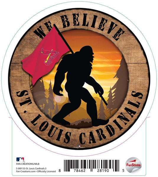 Fan Creations Decal St Louis Cardinals-MLB - 3inch Decal