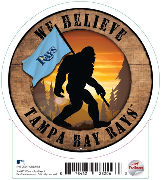 Fan Creations Decal Tampa Bay Rays-MLB - 3inch Decal
